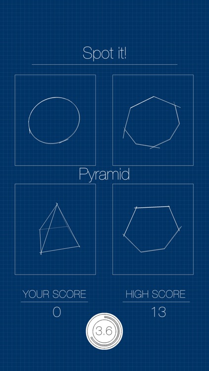 Spot the geometric shapes screenshot-3