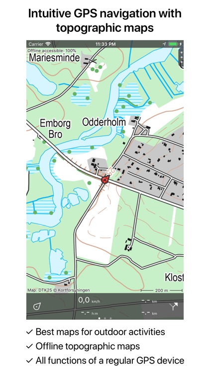 Topo GPS Denmark screenshot-1