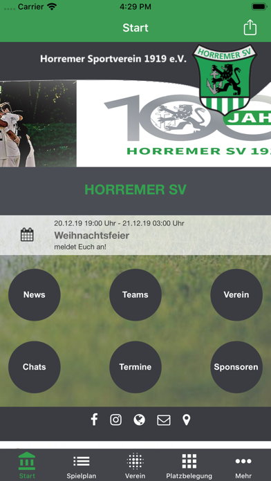 Horremer Sportverein 1919 e.V. screenshot 2