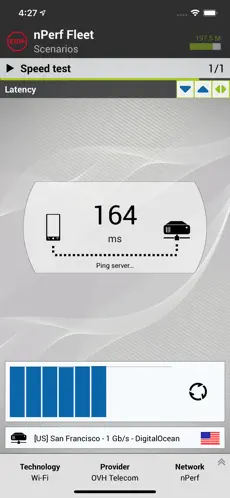 Captura de Pantalla 2 nPerf Fleet Agent iphone