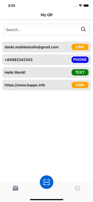 BApps QR Reader