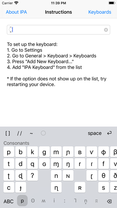IPA Phonetic Keyboard screenshot 2