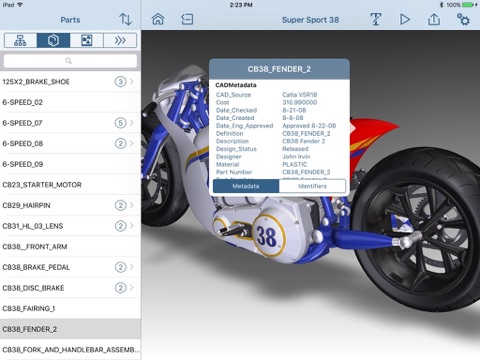 SAP Visual Enterprise Viewer - náhled