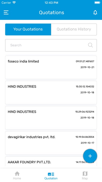 VSquare Sales App