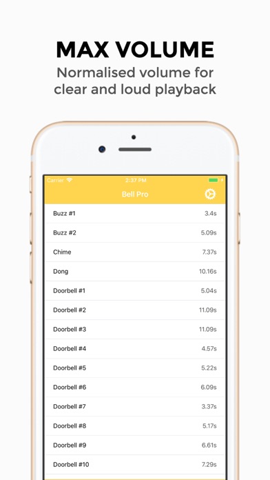 Bell Pro - Doorbell Sounds screenshot 2