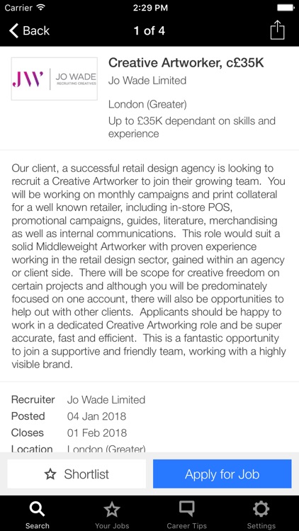 Design Week Jobs screenshot-3