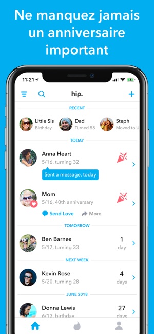 Hip Rappel Anniversaire Dans L App Store