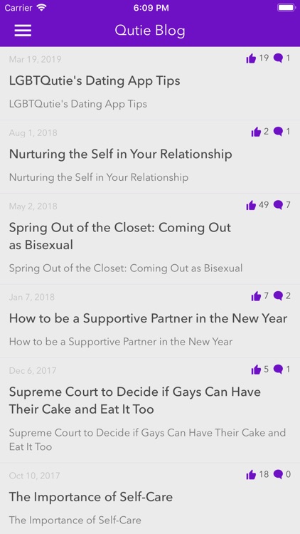 Qutie - LGBT Dating screenshot-3