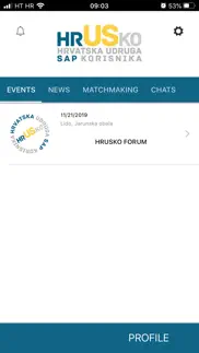 hrusko forum iphone screenshot 1