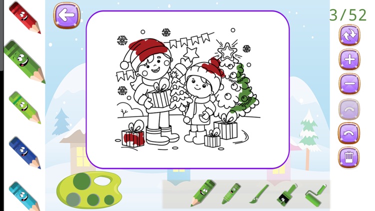 Santa Claus Coloring Books