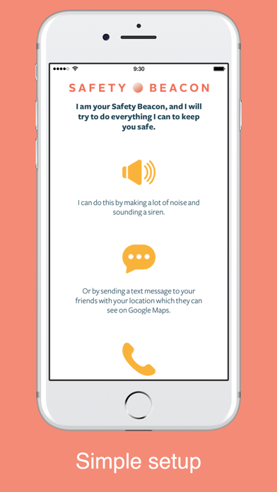 Safety Beacon screenshot 2