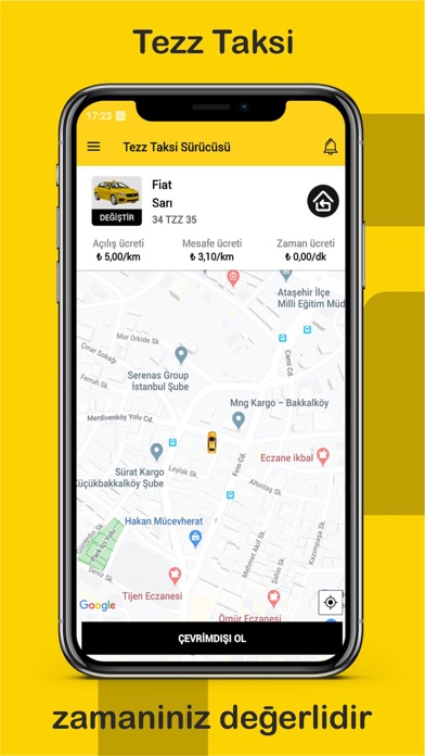 How to cancel & delete Tezz Taxi Provider from iphone & ipad 1