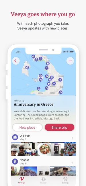 Veeya - Trip Planning+Sharing(圖2)-速報App