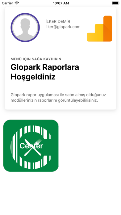 Glopark Rapor screenshot 2