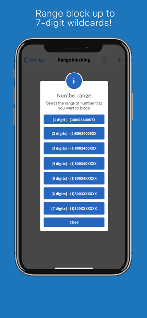 Call Ranger: Countrycode block