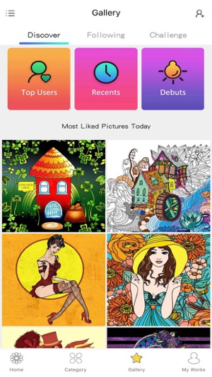 Color Adult Coloring Book(圖5)-速報App