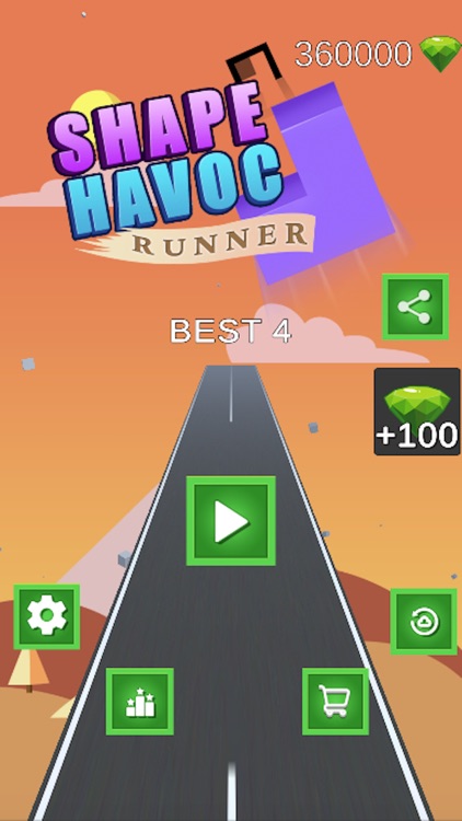 Shape Havoc Runner screenshot-3