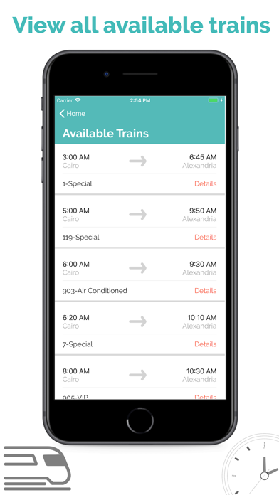قطارات مصر screenshot 4