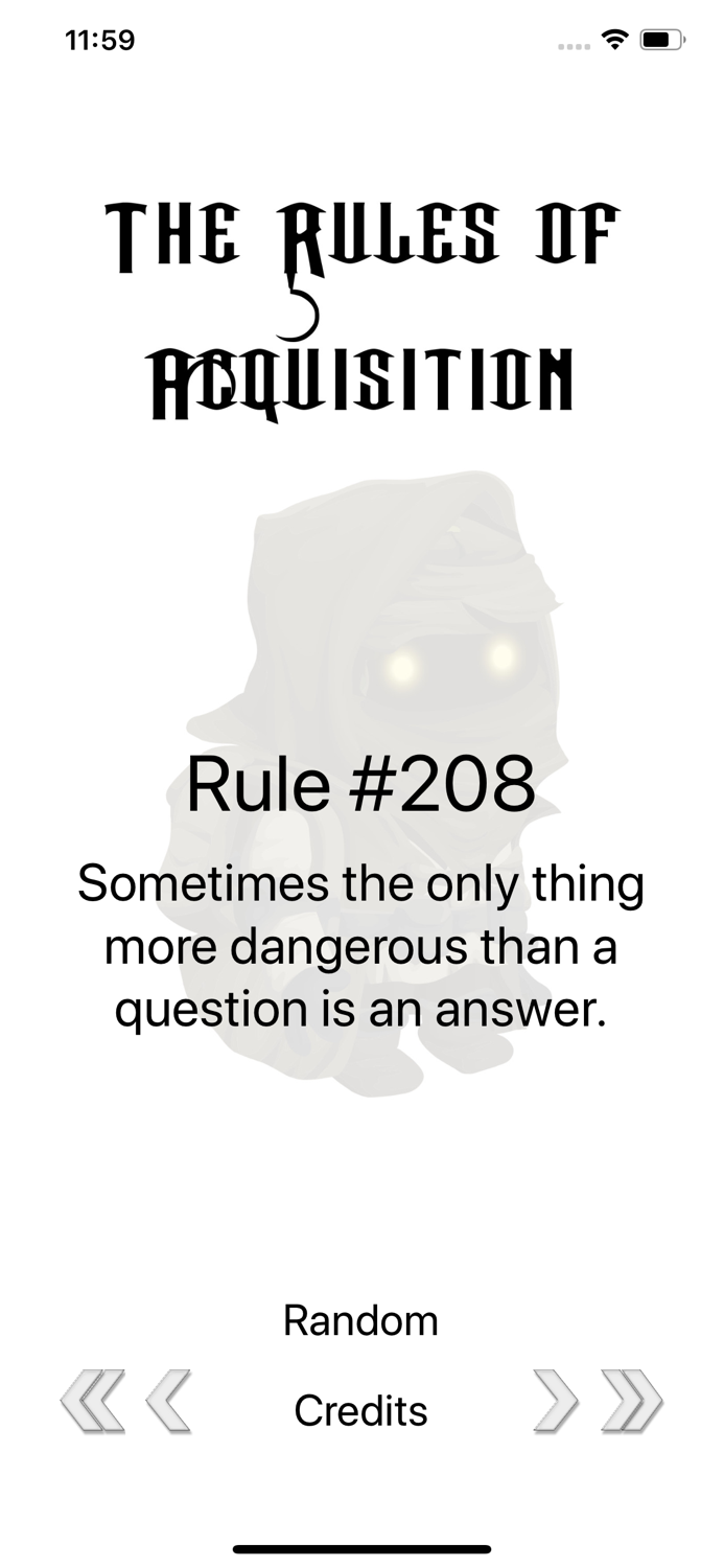 The Rules of Acquisition