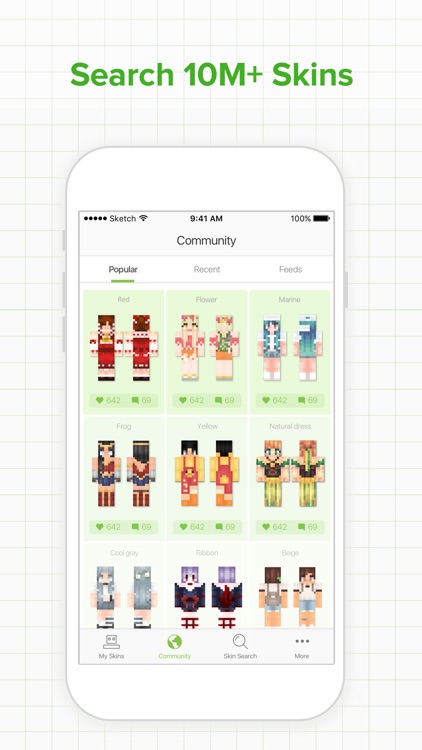 Skinseed for Minecraft Skins screenshot-0