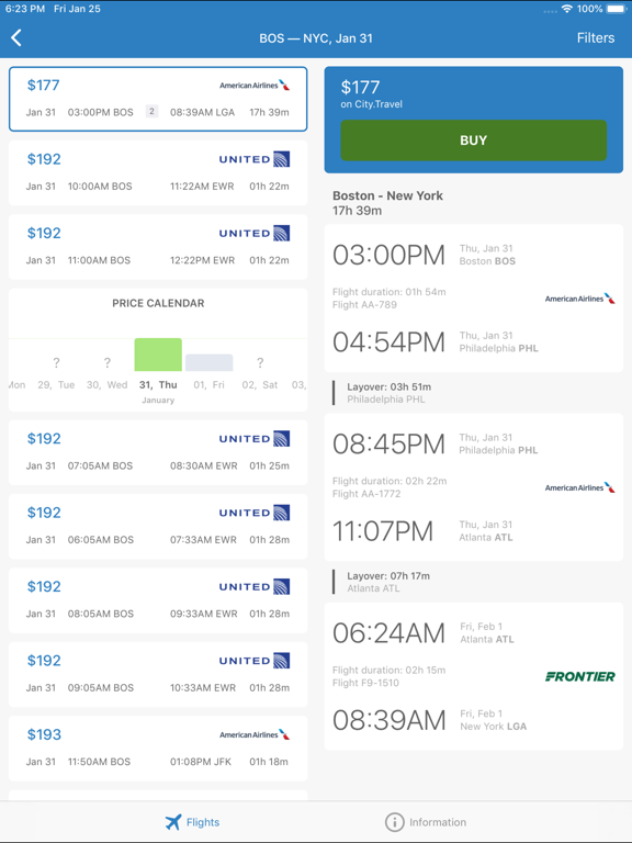 Cheap Flights online screenshot 3