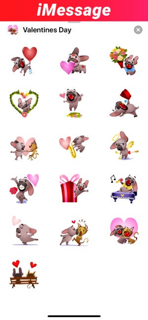 Valentines Day Stickers GIF IM(圖2)-速報App