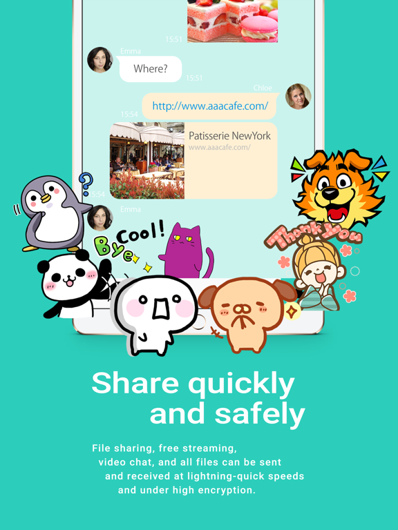 Screenshot #5 pour LINKCAST - Secret Messenger