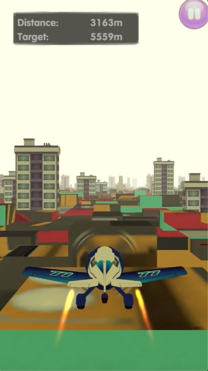 Airplane fly in city screenshot-6