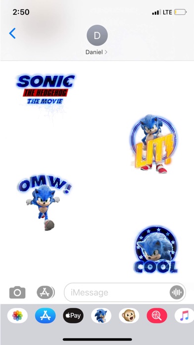 Official Sonic Movie Stickers screenshot 2