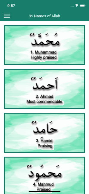 Names Of Muhammad (P.B.U.H)(圖1)-速報App