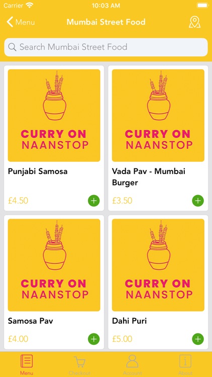 Curry on Naanstop