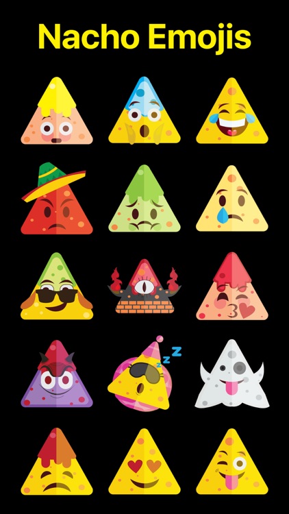 Funny Nachos Emojis for Texts