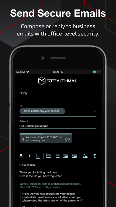 How to cancel & delete StealthMail from iphone & ipad 4