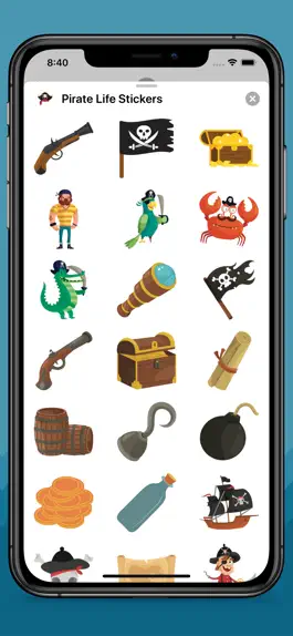 Game screenshot Pirate Life Stickers hack