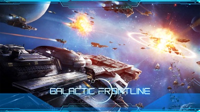 Galactic Frontline：リアルタイム SFストのおすすめ画像1