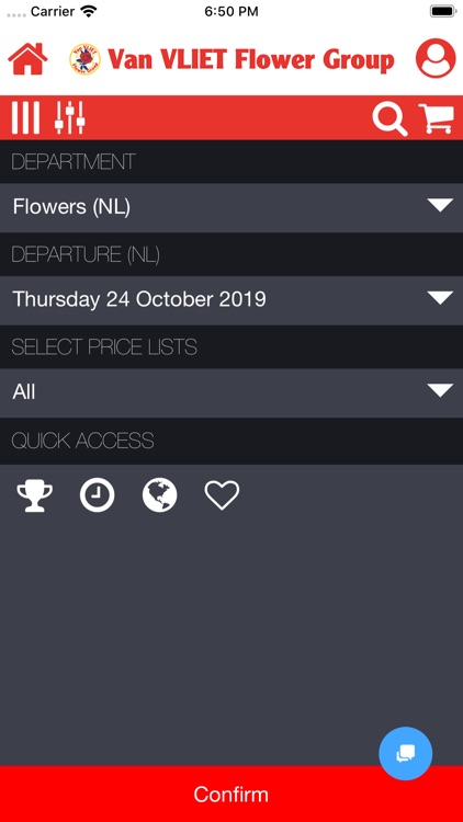 Van Vliet Flower Group WebApp screenshot-3