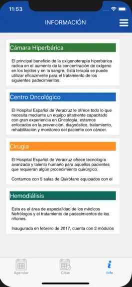 Game screenshot Hospital Español Veracruz apk