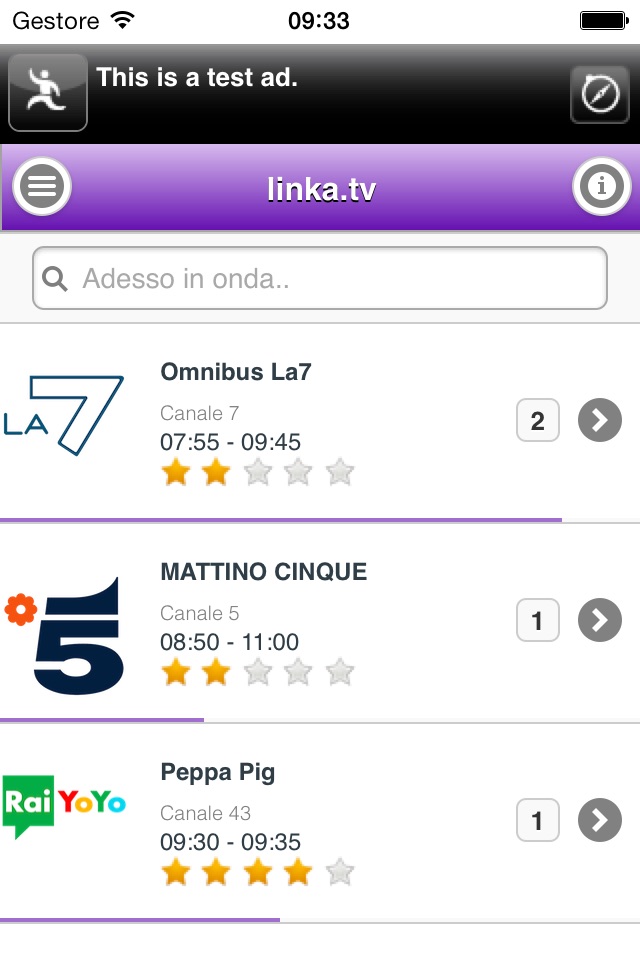 Linka.tv - la guida tv social screenshot 2
