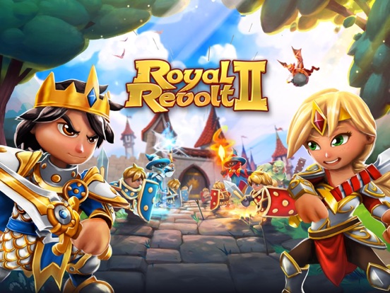 Royal Revolt 2: Tower Battle на iPad