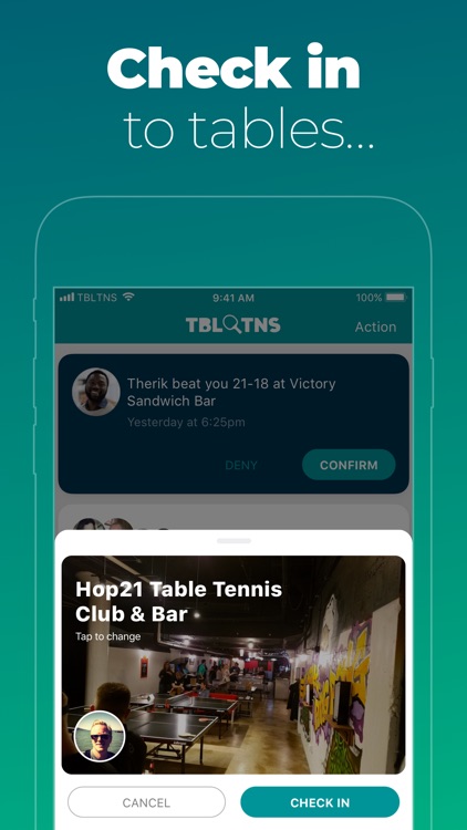 TBL TNS - Social Table Tennis screenshot-3