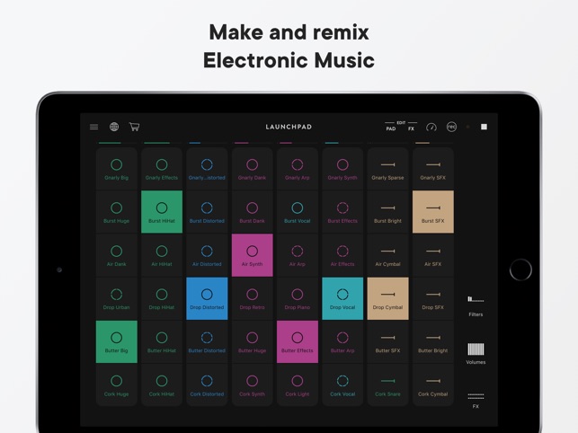 Launchpad Make Remix Music On The App Store - parrot roblox code music