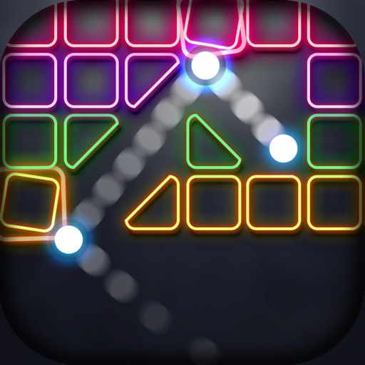 Neon Bricks Breaker iOS App