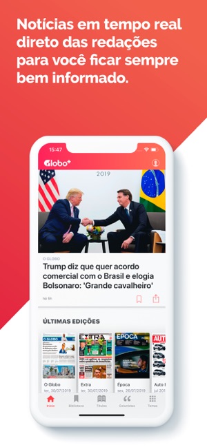 Globo Mais: notícias e cultura(圖3)-速報App