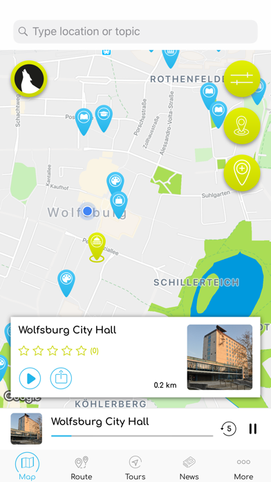 CultureMaps:Entdecke Wolfsburg screenshot 2