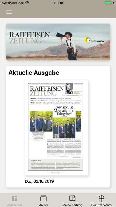 How to cancel & delete Raiffeisenzeitung from iphone & ipad 1