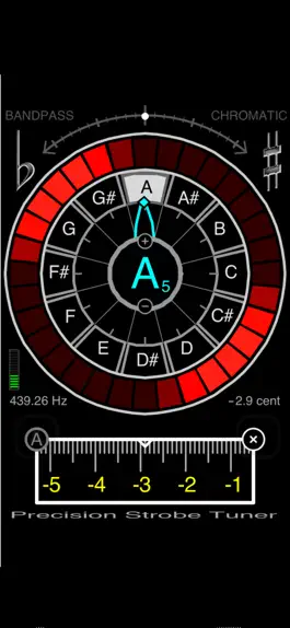 Game screenshot Precision Strobe Tuner apk