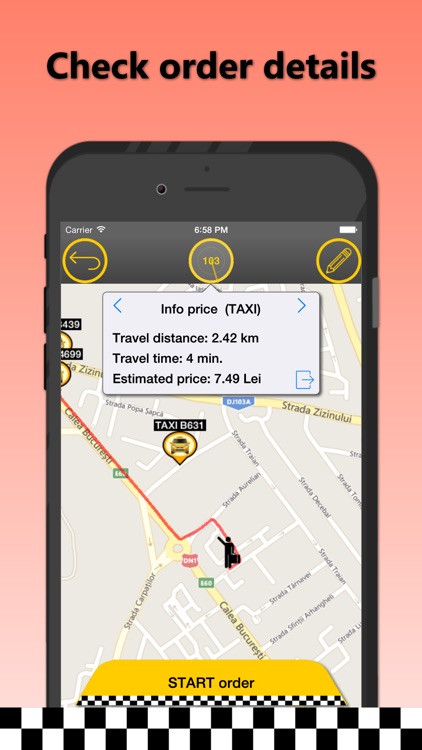 Online TAXI Europa Arad screenshot-3