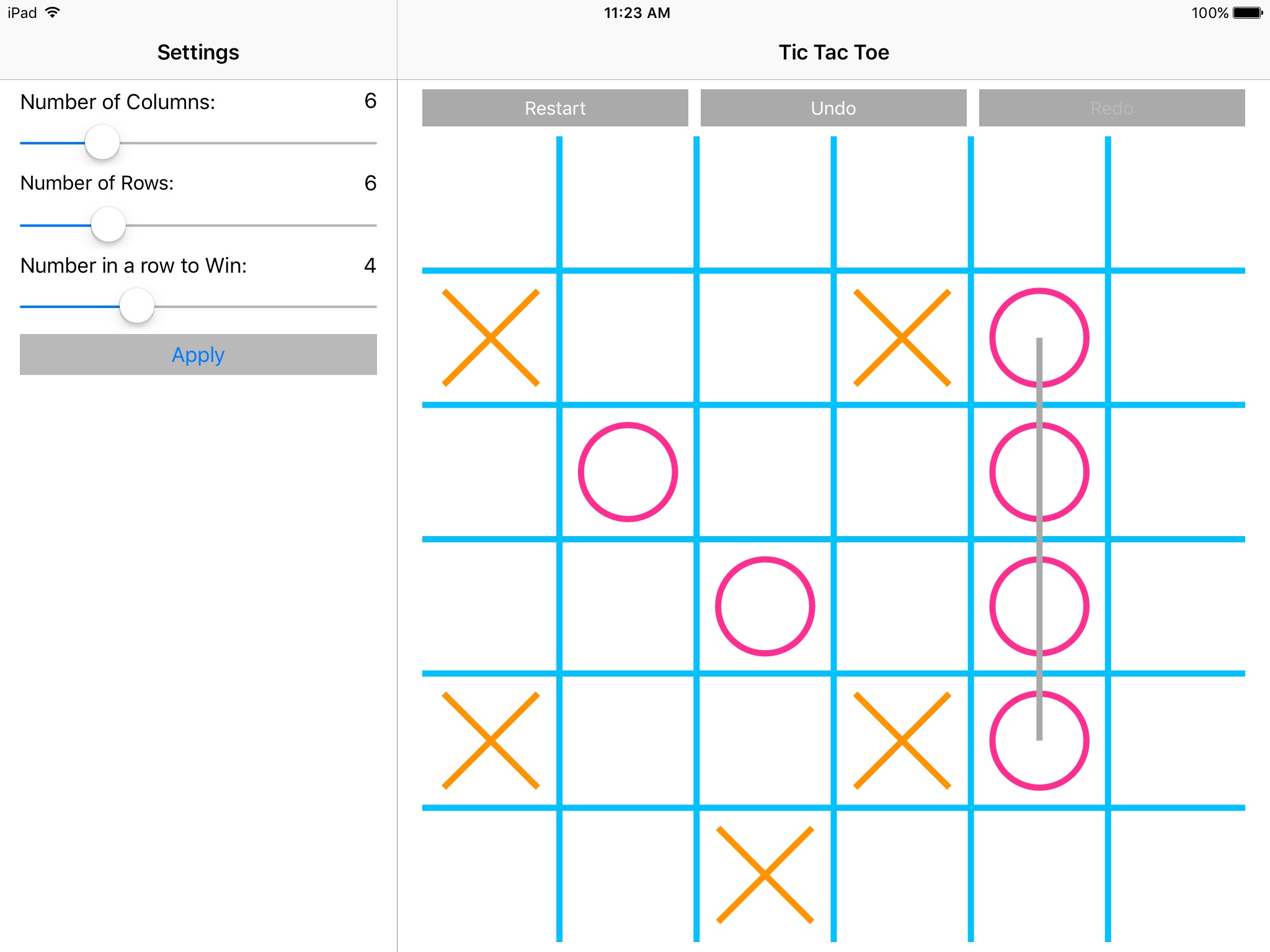 Tic Tac Toe Wow screenshot 3