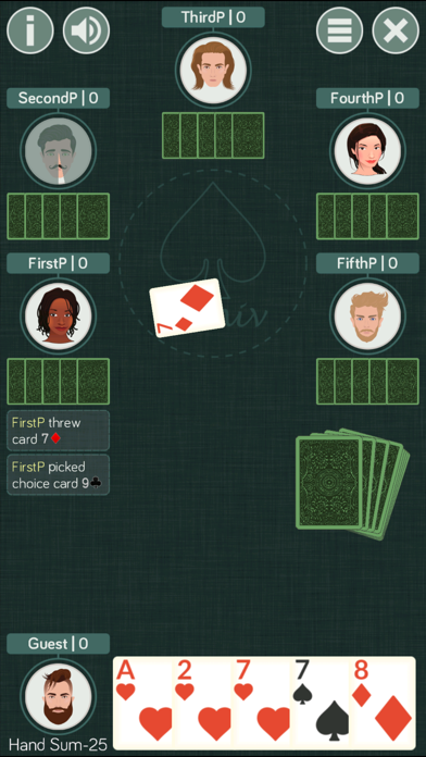 Yaniv Card Game screenshot 4