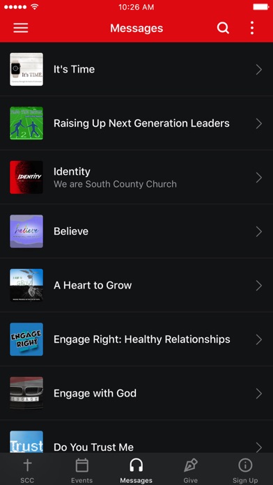 How to cancel & delete South County Church from iphone & ipad 3